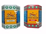 * productos oficiales * Bálsamo De Tigre * Authentico * Bálsamo De Tigre Blanco 30g + Bálsamo De Tigre Rojo 30g  Tiger Balm