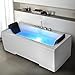 Produktbild Tronitechnik Whirlpool Badewanne IOS 170cm x 75cm inkl. Spülfunktion, Hydromassage und Farblichtherapie