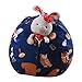 Produktbild LY-LD Kindergestecke Bean Tasche Stuhl Plush High Kapazität Leinwand-Material für die Aufbewahrung von Plüschspielzeug, Kleidung, Handtücher,A,24inch