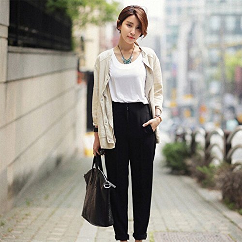 Hosaire 1 Stück Halskette Vintage schmuck Kreativ türkis Quaste Anhänger Necklace Kette - 6