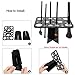 Anself 28 Holes Makeup Brushes Drying Rack, Black