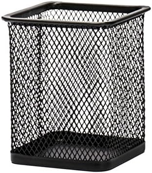 Iron mesh Multifunction Pen School supplies Storage box Pen barrel-A 7x7x9cm(3x3x4)