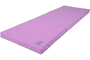 ‎JEFLEX Jeflex - klappbare Weichbodenmatte & Turnmatte 180 x 60 x 6 cm MADE IN GERMANY/Gymnastikmatte tragbar/platzsparende Fitnessmatte & Yogamatte/Spielmatte für Kinderzimmer