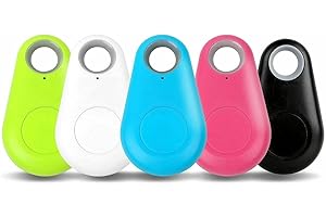 Baceyong 1x Mini Smart Bluetooth 4.0 GPS Tracker Finder Auto Auto Baby Key Pet Locator Alarm,Rosenrot