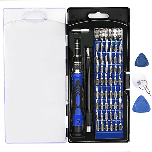 VOXON 60 in 1 Set di Cacciaviti Magnetici, Kit Cacciavite Magnetico di precisione con 56 Punte, Kit di Strumenti Riparazione Elettronica per iPhone, tablet iPad, MacBook, PC, Smartphone e Altri Dispositivi