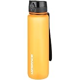Uzspace B&uuml;y&uuml;k Boy 28 cm 1000 ml 1 litre Tritan Su Matarası 14 Renk FiftyFifty Softtouch