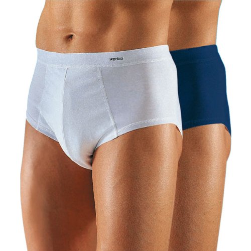 Suprima Men's Body Guard 4 Briefs for Light Bladder Weakness 8 Char
