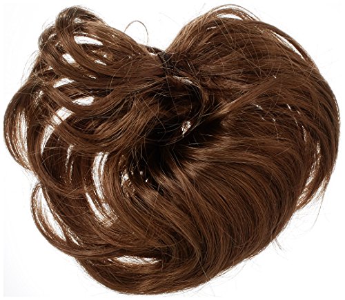 'Solida de pelo Fashion Ring Kerstin, diámetro aprox. 13 cm, 1 pieza, de 5 marrón