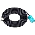 6 Pin to 3.5mm Car Radio Auxiliary Aux Cable AUX Adapter for Rena-ult Espace Laguna Megane Scenic Trafic Twingo Modus Master