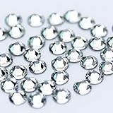 iTemer Strass Steine glitzernden transparent Glitzersteine Flachboden DIY Dekor 1440 pcs -