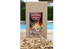 Deggelbam Olivenholz Premium Räucherchips 1Kg 5mm-25mm // Chips Olive zum Smoken und Räuchern // BBQ // Grillen // 100% Bio