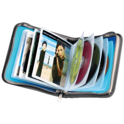 Hama CD-Wallet 28, Blau/Silber - 3