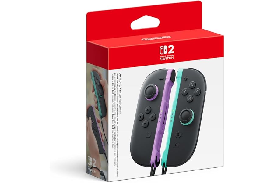 Nintendo Joy-Con 2 2er-Set (hellviolett/hellgrün)