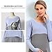 Sweet Mommy Organic Cotton Knitwear Maternity and Nursing Bi-Color Tunic MPS