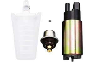 Carbman Fuel Pump for Polaris Ranger 2006-2010 500 700 800 with Regulator 43PSI & Strainer