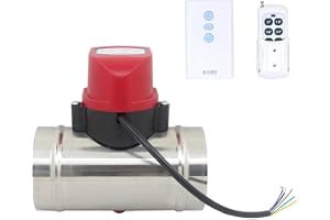 Spjäll ventilation elektrisk 220v med spjällmotor fjärrkontroll cirkulärt jalusispjäll reglerspjäll luftspjäll spjällventil v