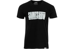 GAYA ENTERTAINMENT Saints Row Camiseta Logo Black, M
