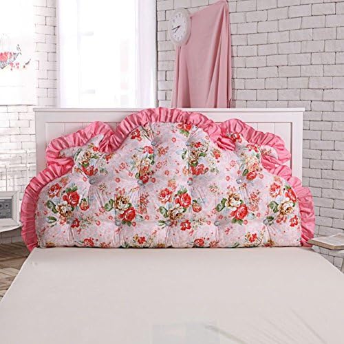 Bed backrest positioning support pillow reading pillow Triangle big cushion [cotton] [printing] Stereo Korean style triangular wedge cushioning-D