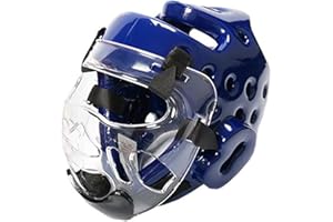 JORZER Coiffure De Boxe Kid, Couvre-tête De Protection De Kickboxing, Taekwondo Casque Full Face Train Sparring Head Protecteur De La Tête, Karate Sanda Head Guard Casque