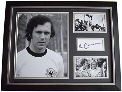 Sportagraphs Franz Beckenbauer SIGNED FRAMED Photo Autograph 16x12 display Germany COA PERFECT GIFT