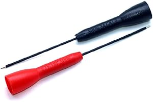 BIlinli Sonda no destructiva de Aguja de 1 mm con Aguja de multímetro para Conductores de Prueba de 2 mm