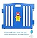 MCC Plastic Baby Playpen with Activity panel & Floor Mats 8 Sides