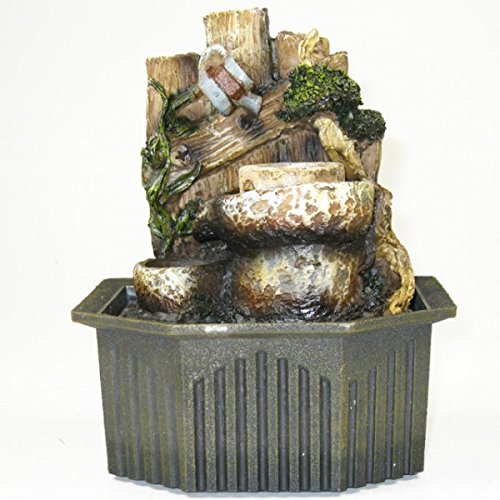 Zimmerbrunnen 19cm Brunnen Innen Komplettset M2 Tischbrunnen