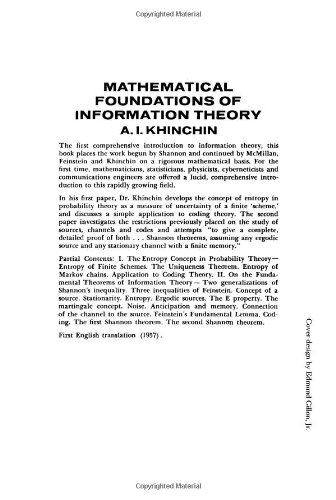 Mathematical Foundations of Information Theory
