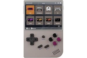NITEBEAM ANBERNIC Console di gioco portatile retrò ANBERNIC RG35XX PLUS, batteria da 3300mAh, scheda da 64G, oltre 5400 giochi