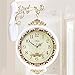 Produktbild LIDINA Tischuhr doppelseitige Uhr/kreative große Retro europäischen pastoralen Kunst wanduhr Quarz Uhr Klassische Brillante Dekoration, a