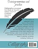 Image de Calligraphy for Beginners. Hand Lettering: Training, Exercises and Practice: Lettering calligraphy. Calligraphy book ( Lettering book)