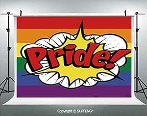Photography Backdrops Pop Art Comic Book Icon Pride Amazon Co Uk