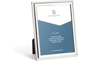 Zilverstad Portafoto Kansas 15x20 cm, Ferro, Argento, 1.7 x 17.8 x 22.8 cm