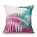 Produktbild longkouishilong kissenbezüge Tropical Beach Paradise Summer Coconut Tree Decorative Pillowcase 18x18 inches One Side-Sea Enjoy Pattern Pillow Cases Cover Cushion Shams-Pattern 2