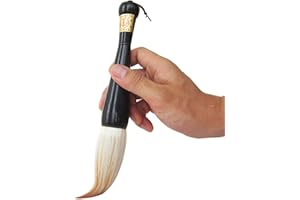 ZEALMAX Excellent pinceau d'écriture chinoise pour calligraphie professionnelle et peinture, grand pinceau haut de gamme pour calligraphie chinoise, Sumi, dessin aquarelle, Kanji