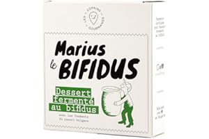 MARIUS LE BIFIDUS - ferments lactiques yaourt probiotique au bifidus (10 sachets = 80 pots à yaourt), sans additif, bio par nature