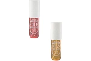 YUDIEGA Brazilian Parfum Crush Fragrance Spray, Body Splash for Women, Fruity Body Spray, Long Lasting Fragrance Spray, Hair and Body Fragrance Mist, Moisturising Moisturises the Skin 90ml (40+62)