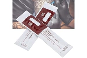 HURRISE 100Pcs/Bag Professional Tattoo Cream, Ungüento Para Después Del Tatuaje + Reparación De Ungüento Para Tatuadores Anti Scar Tattoo Cream Aftercare Recovery Ungüento Cream Gel