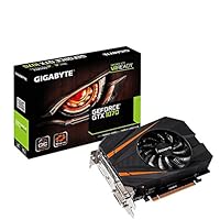 GigabyteGeForce GTX 1070 GV-N1070IXOC-8GD GP104-200-A1 Pascal 8GB GDDR5 Grafikkarte schwarz
