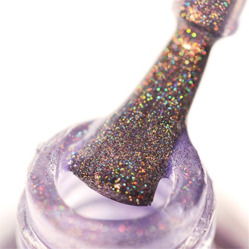 Born Pretty Holographic Holo Glitter Nagellack Lack Hologram Effect 8 # - 3