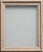 Produktbild Frame Company Brompton Range Shabby Chic Bilderrahmen 12 x 10 Zoll (30,48 x 25,4 cm), klassisch, cremefarben, Plastik Glas, Vintage Cream, A3