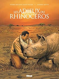 jaquette livre Les Adieux du rhinocéros