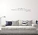 Produktbild wandaufkleber schlafzimmer Vinyl Art Mural Wall Quote Saying Stickers Decals Home Decor Simplicity Is The Ultimate Sophistication