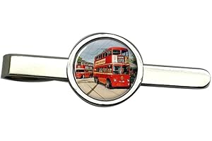 GIFTSHOP UK London Transport Trolley Buses Tie Clip