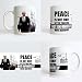 Produktbild Wladimir Putin 02 peace BÜROTASSE BUEROTASSE TASSE KAFFETASSE MUG
