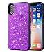 Produktbild iPhone Xr Hülle Stoßfängerabdeckung Ultra Slim Hard-PC-Abdeckung Körper schützend Zurück Hülle Shell Rutschfester Fall mit Stoßfeste Abdeckung Handy-Schutzhülle,Purple