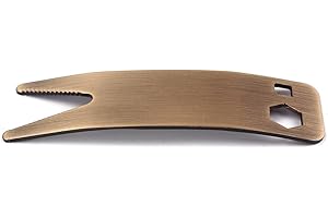 Alnicov Herramienta de acero inoxidable llave de llave múltiple perilla Jack sintonizador buje para apretar ollas interruptores accesorios de guitarra bronce