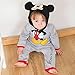 MaSaYa Mickey Mouse Jersey Romper with Hood by Disney Baby 12-18m