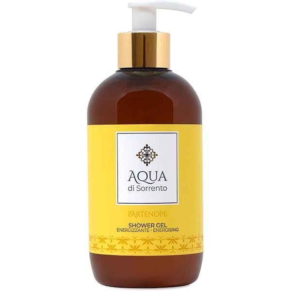 AQUA DI SORRENTO Posillipo Duschgel & Shampoo 2-in-1 | 400 Ml Mit Belebendem Bergamotte-Ingwer-Duft