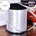 Produktbild Woopower Ballonband, 1 Rolle 250 Meter Kunststoff Colored Dekoband (5 cm breit) Curling ribbon-balloon Geschenk Verpackung Kabelbinder Hochzeit Party Decor, weiß, Free Size